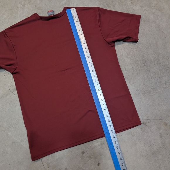 Nike Team Fit Red Washington State Athletic Dept Men's M T-Shirt Flaws - Picture 7 of 8